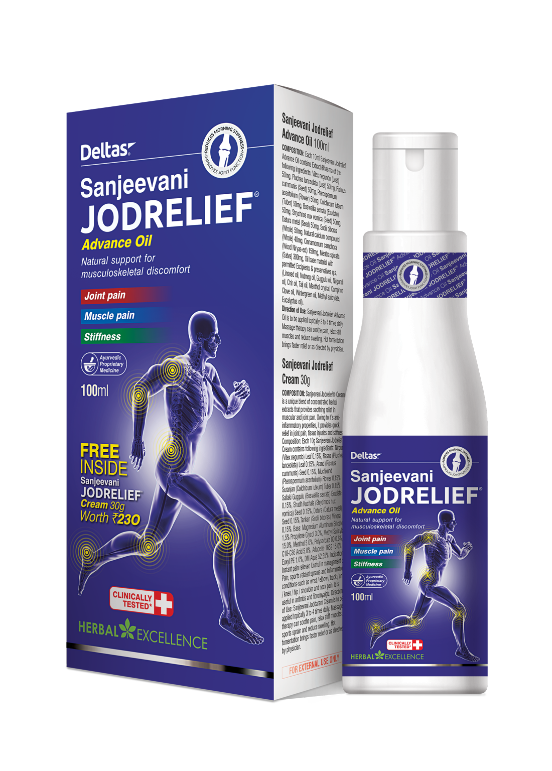 Sanjeevani Jodrelief Oil 100ml