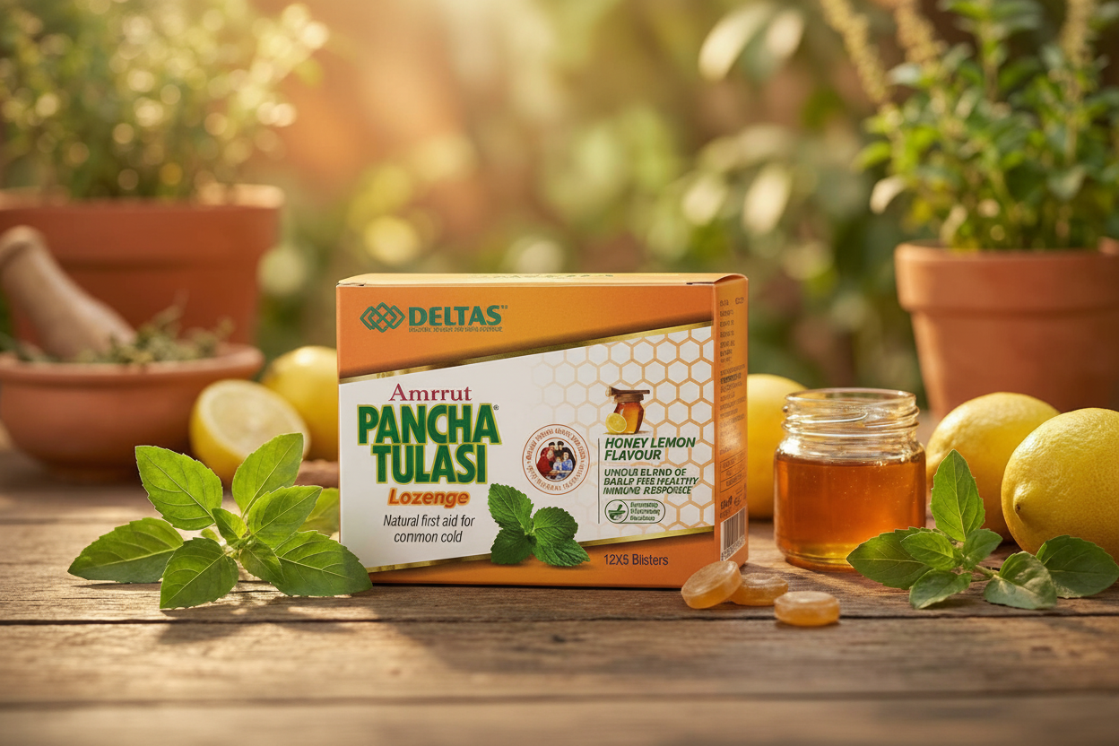 Panch tulsi Lozenges 12*5 blisters