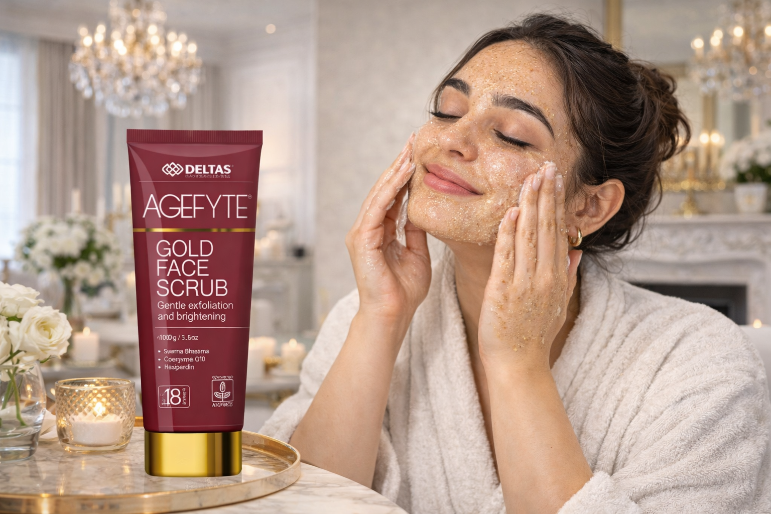 Agefyte Gold Face Scrub 100g