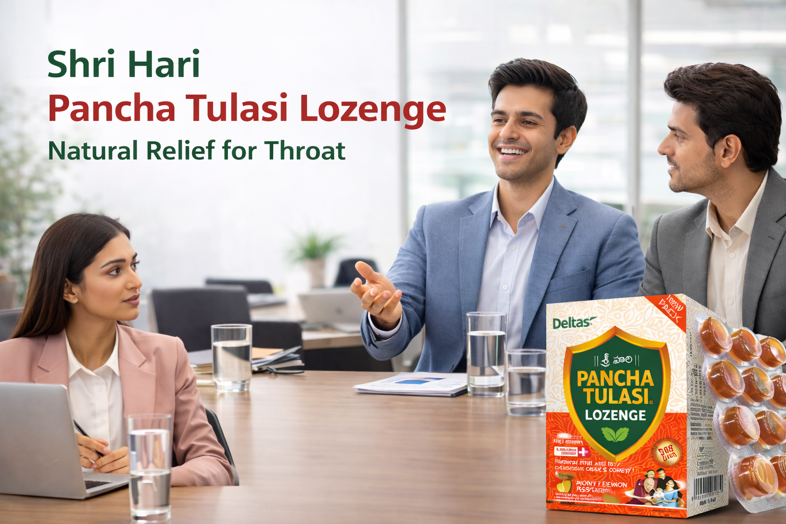 Shrri hair Pancha Tulasi Lozenge