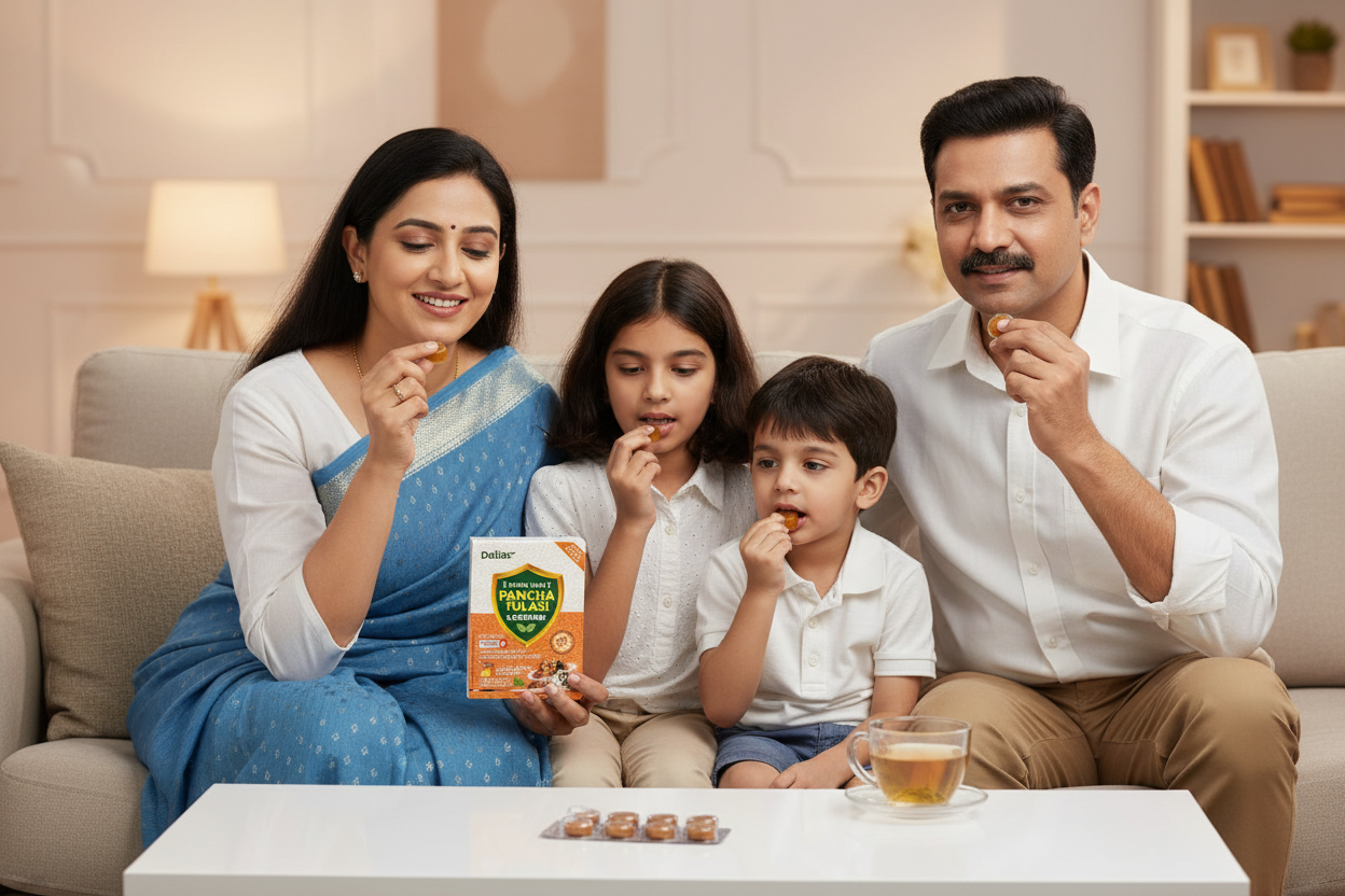 Panch tulsi Lozenges 12*5 blisters